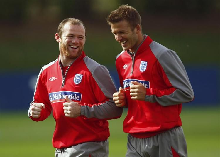 Wayne Rooney ma beérheti David Beckhamet (Fotó: Action Images)