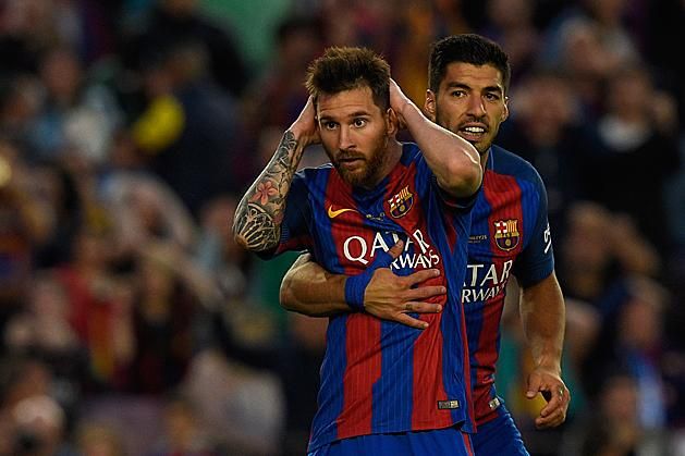 ...de Messi így is messze volt mindenkinek (Fotó: AFP)