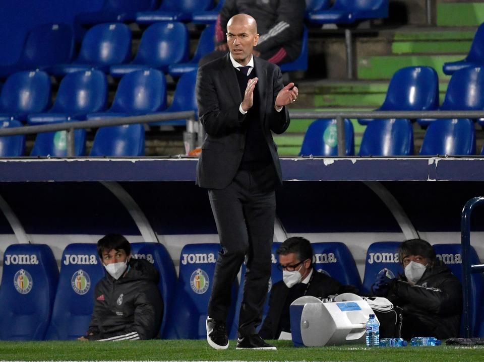Zidane szerint Hazard nem akart senkit sem megbántani tettével (Fotó: AFP)