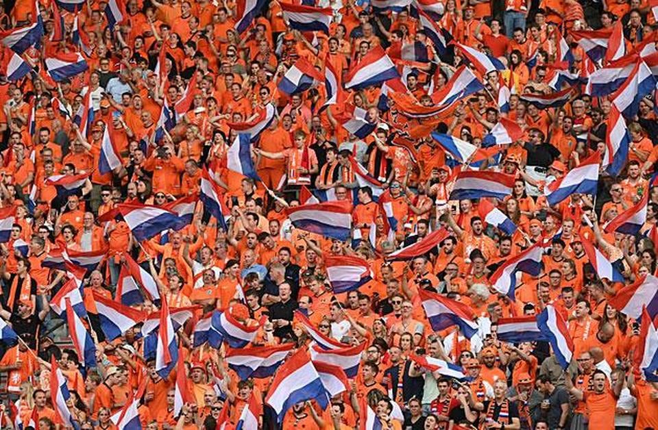 Dutch fans cover the stands in orange during matches (Photo: AFP)