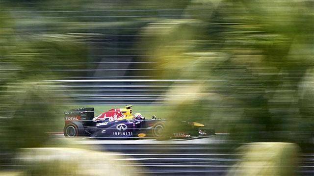 Vettel az első két szakaszban tartalékolt