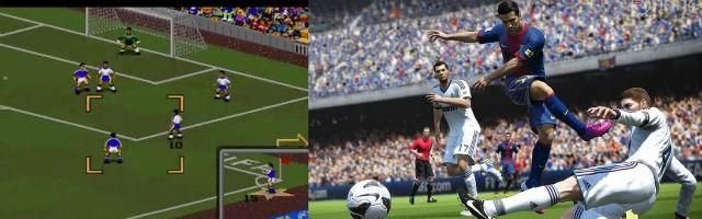 Érzed a különbséget? FIFA95 vs. FIFA14