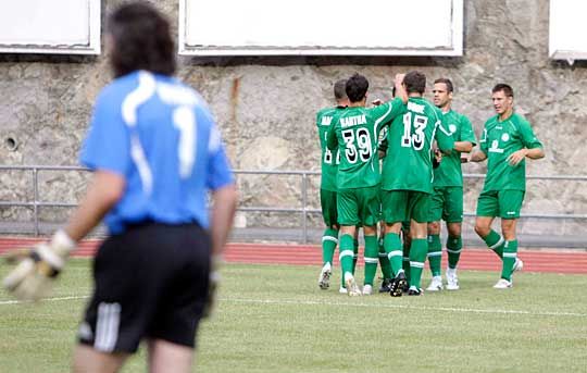Paksi gólöröm a klub első nemzetközi kupameccsén (Fotó: Tony Lara/El Periodic d'Andorra)