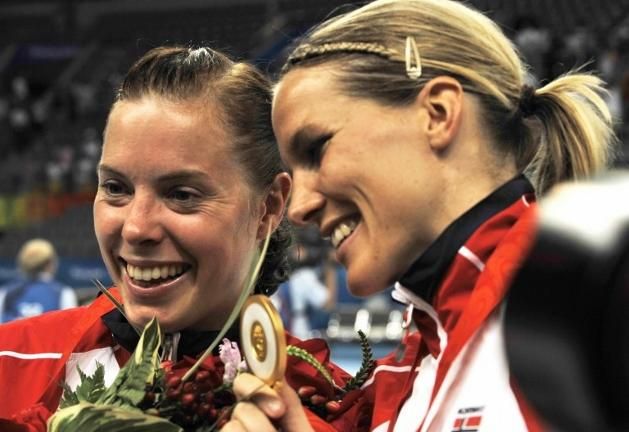 Hammerseng a 2008-as olimpiai arannyal (Fotó: AFP)