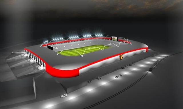 Így képzelik el az új Bozsik Stadiont (Fotók: honvedfc.hu)