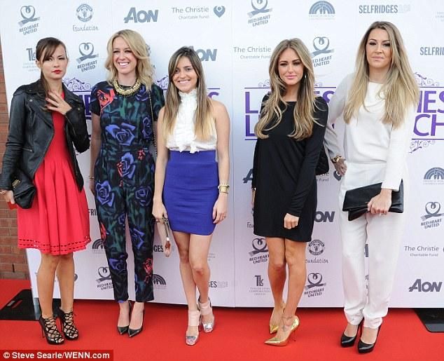 Anna Vidics, Lisa Carrick, Karla da Silva, Georgina Dorsett, Hayley Fletcher (forrás: Daily Mail)