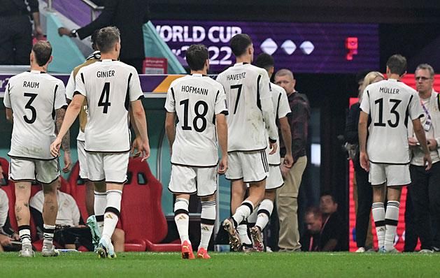 A németek egymás után a második világbajnokságukat fejezték be a csoportkörben (Fotó: AFP)