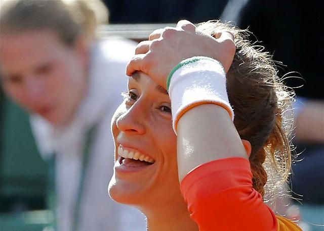 Andrea Petkovic alig hitte el, hogy Sara Errani búcsúztatásával elődöntős egy Grand Slam-tornán