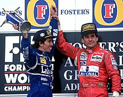 Húsz  éve Prost és Senna garantálta 
 a magas színvonalat