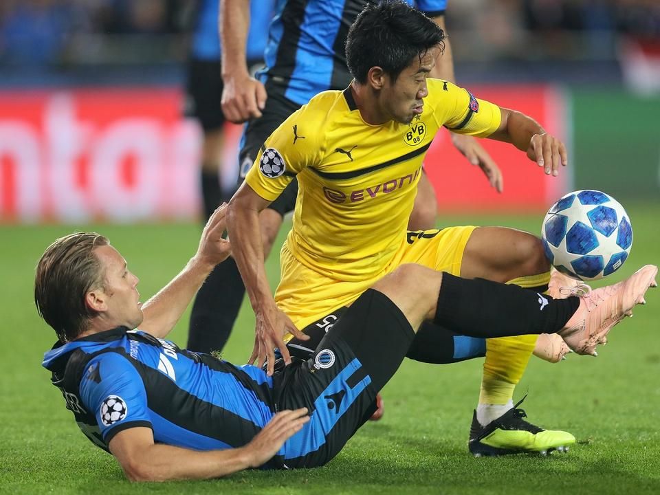 A Borussia Dortmund nagy küzdelemben nyert Belgiumban