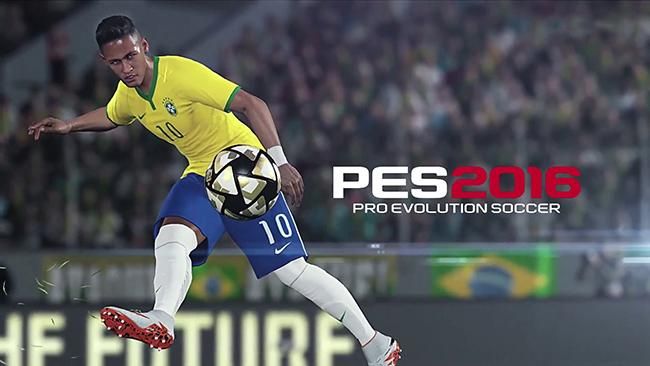 Neymar Jr. a PES 2016 borítóján (Forrás: PES)