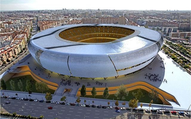 3. Nou Mestalla, Valencia (Fotó: stadiumguide.com)