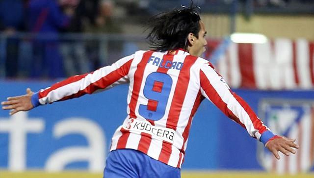 A tízgólos Falcao a bajnokságban remekül szereplő Atlético kulcsembere (Fotó: Reuters)