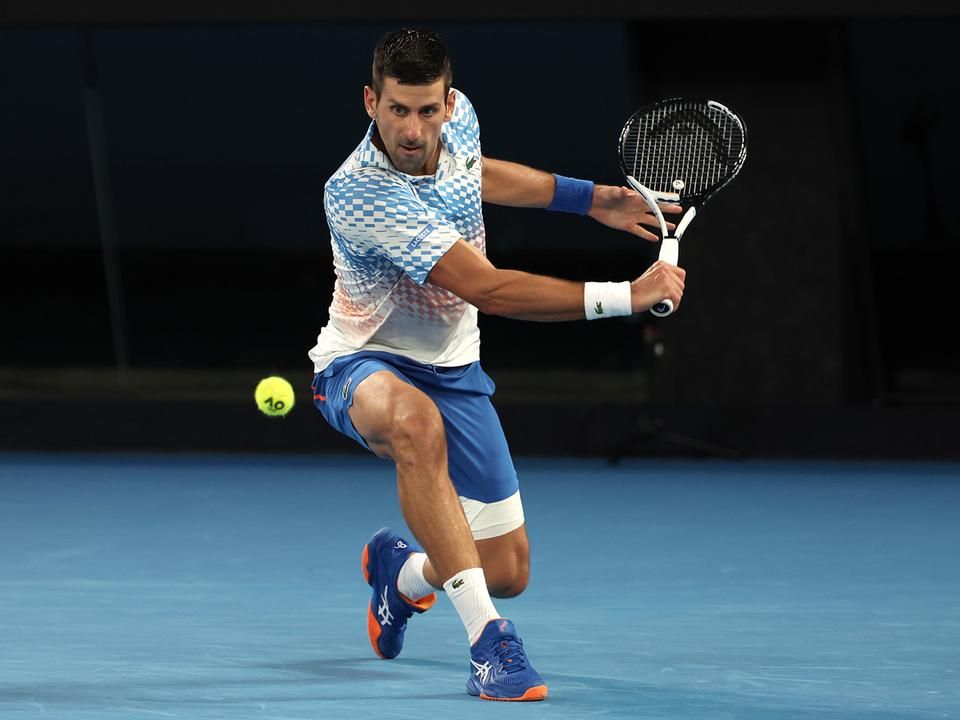 Novak Djokovics zsinórban a 27. meccsét nyerte meg az Australian Openen, ezzel 2021 után ismét döntős (Fotó: Getty Images)