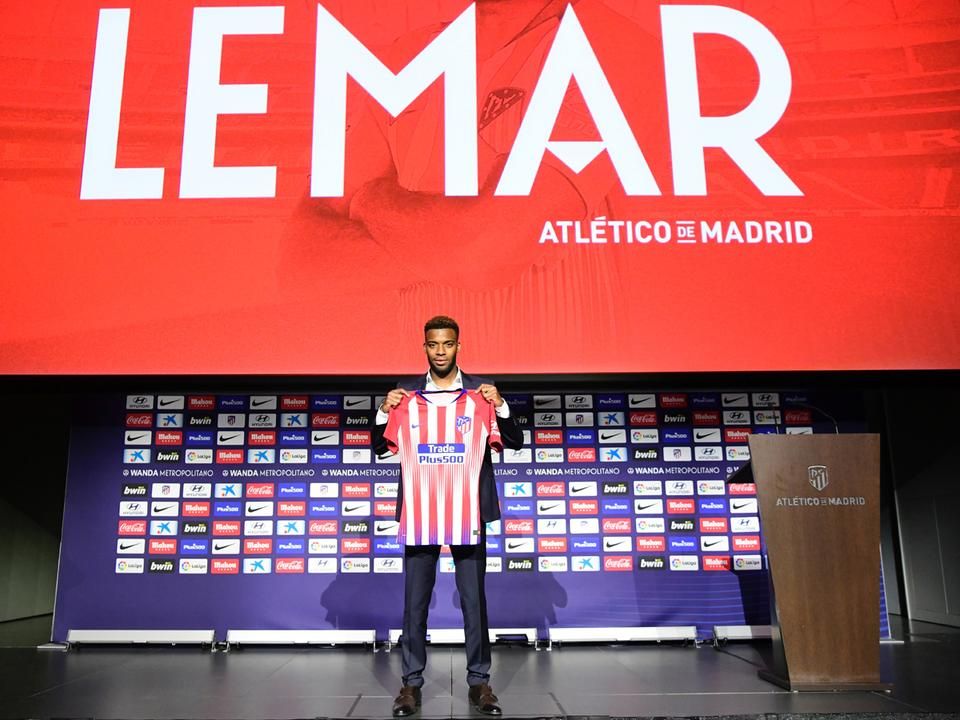 Thomas Lemar az Atlético Madrid nagy nyári fogása (Fotó: AFP)