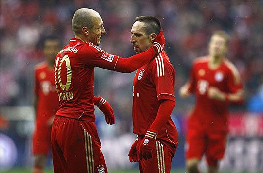 Arjen Robben és Franck Ribéry: zsák a foltját (Fotó: Reuters)
