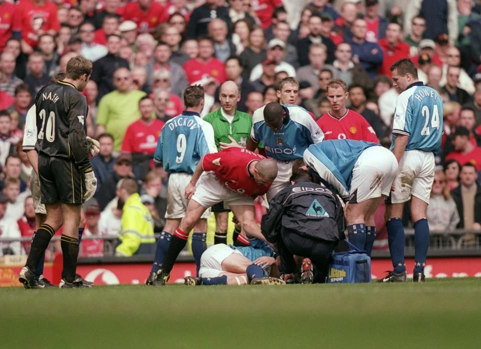 Keane szándékosan állt bosszút Haalandon 2001-ben (Fotó: Getty Images)