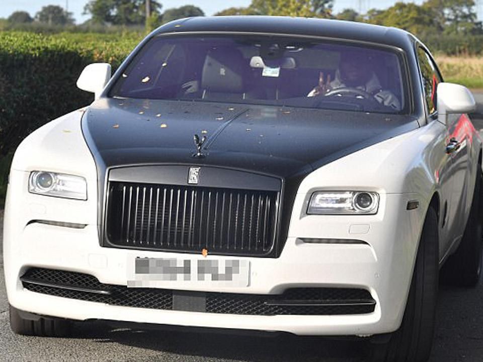 Romelu Lukaku egy Rolls-Royce-t választott (Fotó: dailymail.com)