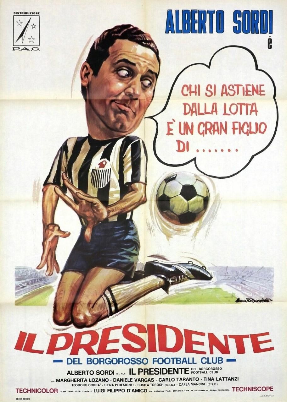 A borgorossói futballklubról szóló filmben a legendás Alberto Sordi főszereplő volt