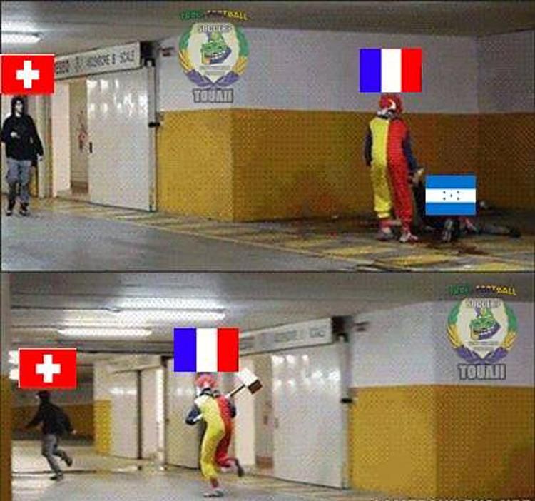 Franciaország Svájcot is lecsapta