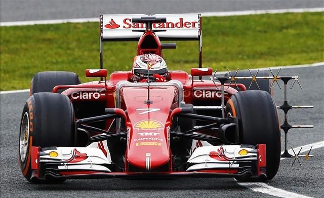 Räikkönen Jerezben a leggyorsabb volt, Barcelonában tovább bizonygathatja a Ferrari fejlődését (Fotó: Reuters)