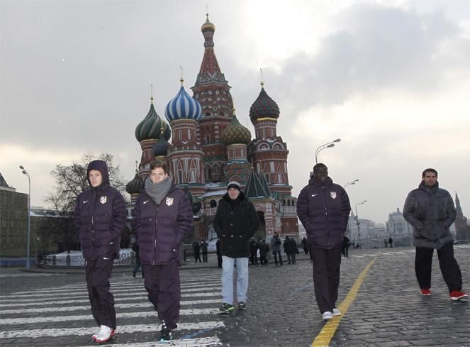 Fázós arcok a hűvös februári Moszkvában (forrás: as.com)