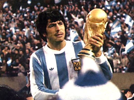 A világbajnoki trófeával 1978-ban
