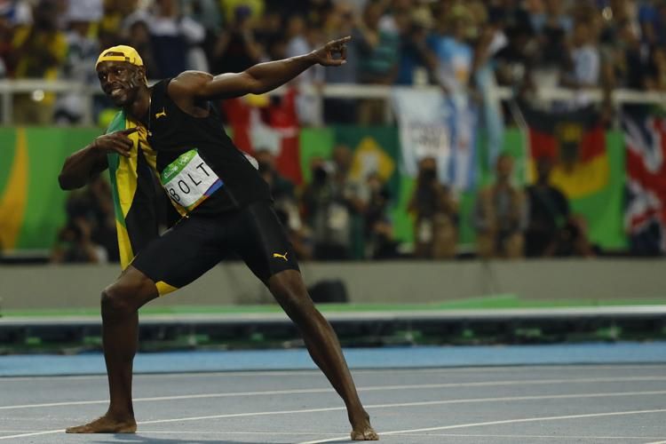 Az ember, aki futásra termett: Usain Bolt. Nála nagyobb sztár nem volt Rióban (Fotó: Szabó Miklós)