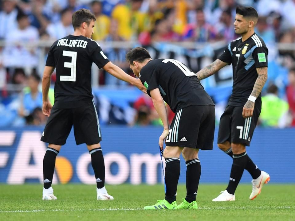 Kihagyott lehetőség volt – látszik az argentinok reakcióján (Fotó: AFP)