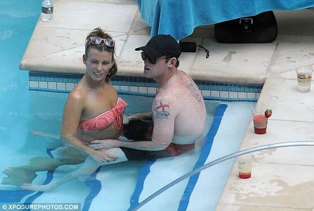 Wayne Rooney már 2010-ben is Las Vegasban vakációzott (forrás: Daily Mail)