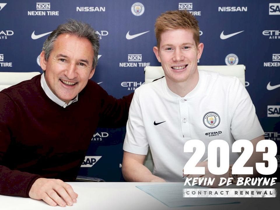De Bruyne 2018 elején 2023-ig kötelezte el magát a Manchester Cityhez (Fotó: mancity.com)