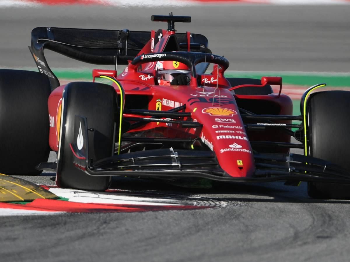Leclerc volt a délelőtt leggyorsabbja, és a Ferrarinál a megtett távra sem lehetett panasz (Fotó: AFP)