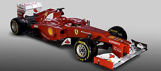 A Ferrari F2012