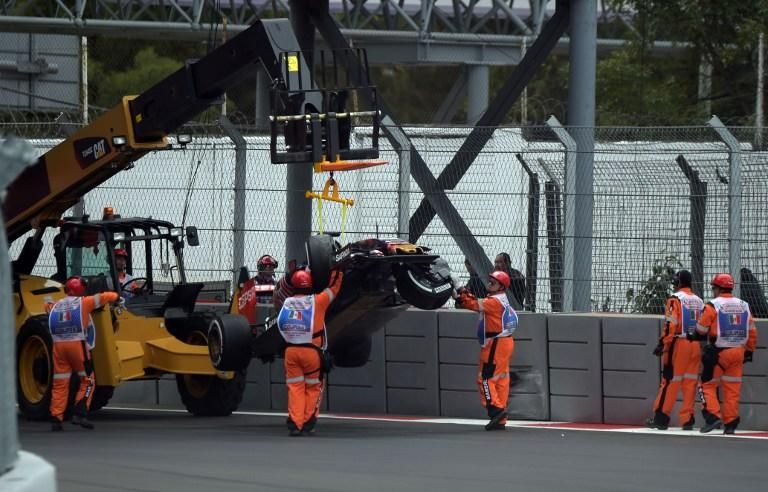 Max Verstappen elmélázott, ezért csapódott a falnak a Toro Rossóval (Fotó: AFP)