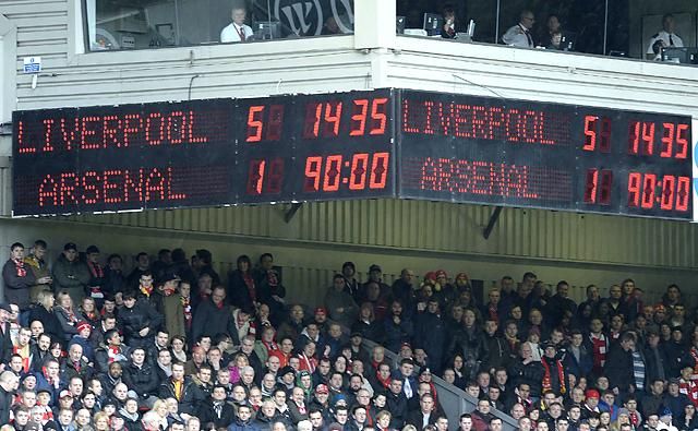 Anfield Road, 2014. február 8. (Fotó: Reuters)