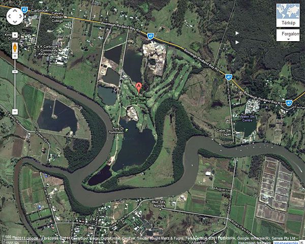 Carbrook Golf Club, Brisbane (Kép: Google Maps)