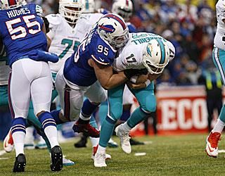 A Bills védelme a Dolphins ellen pontot sem kapott. 
A Patriots is megszenved a Buffalo ellen?