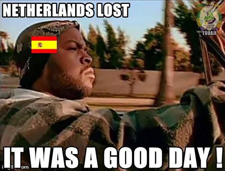 A spanyolok elégedetten bújhattak be az ágyba (Fotó: Twitter)
