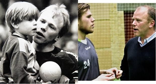A híres Hansenek egykor és most: Mikkel és Flemming
