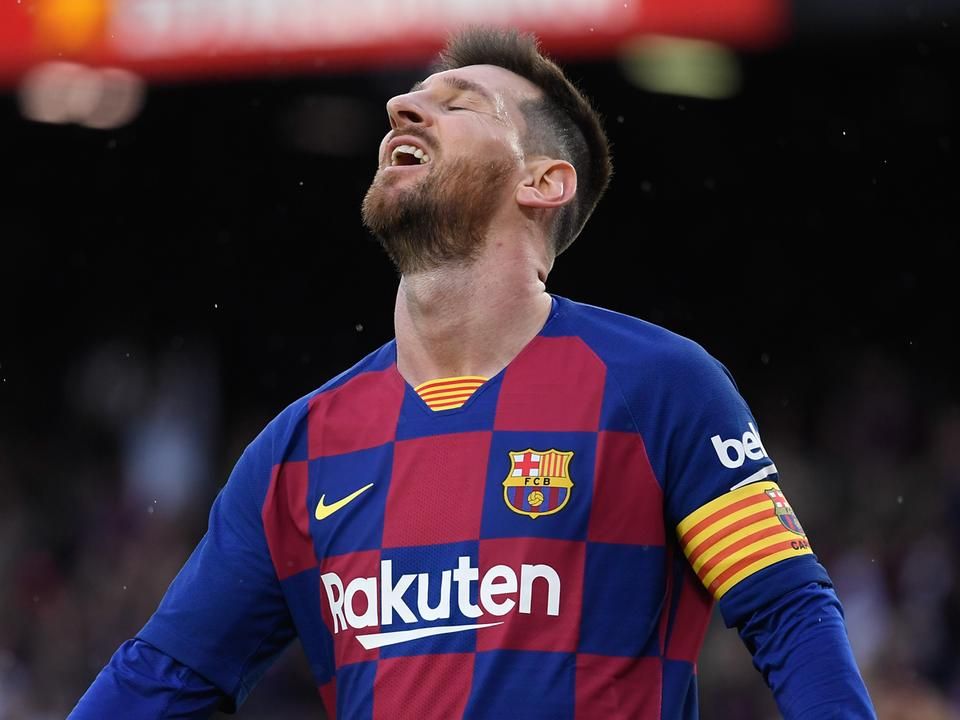 Messi Manchesterben? Majdnem! Véletlenül… (Fotó: AFP)