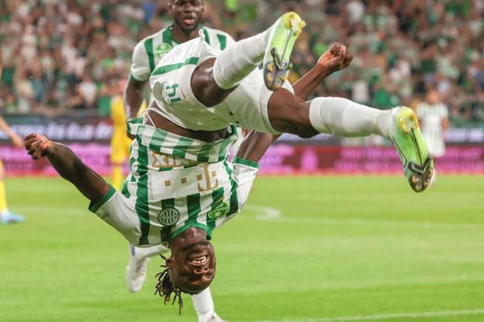 Fortune Bassey forgot to celebrate his first goal in Hungary with a somersault, but he made it up on Wednesday