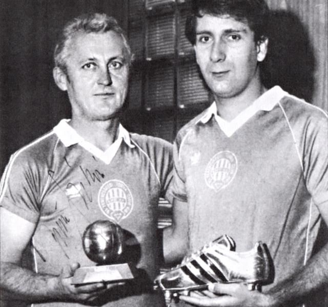 Van kire büszkének lennünk: Albert Flórián Aranylabdát, míg Nyilasi Tibor Ezüstcipőt vett át (Fotó:NS-archív)