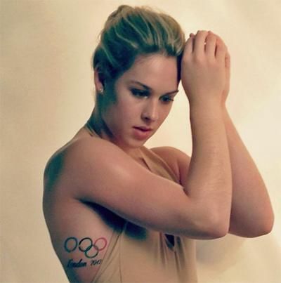 A londoni tetoválás (Fotó: Giulia Steingruber/Instagram)