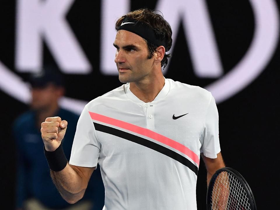 Federer hatodik alkalommal nyerte meg az Australian Opent. (Fotó: AFP)