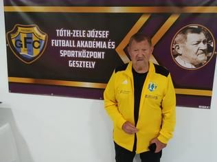 Tóth-Zele Józsefről nevezték el Gesztelyen a labdarúgó-akadémiát