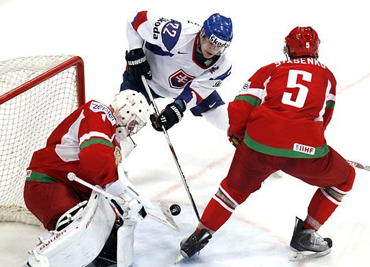 Szlovákia 0–2-ről fordított Fehéroroszország ellen (Fotó: Reuters)