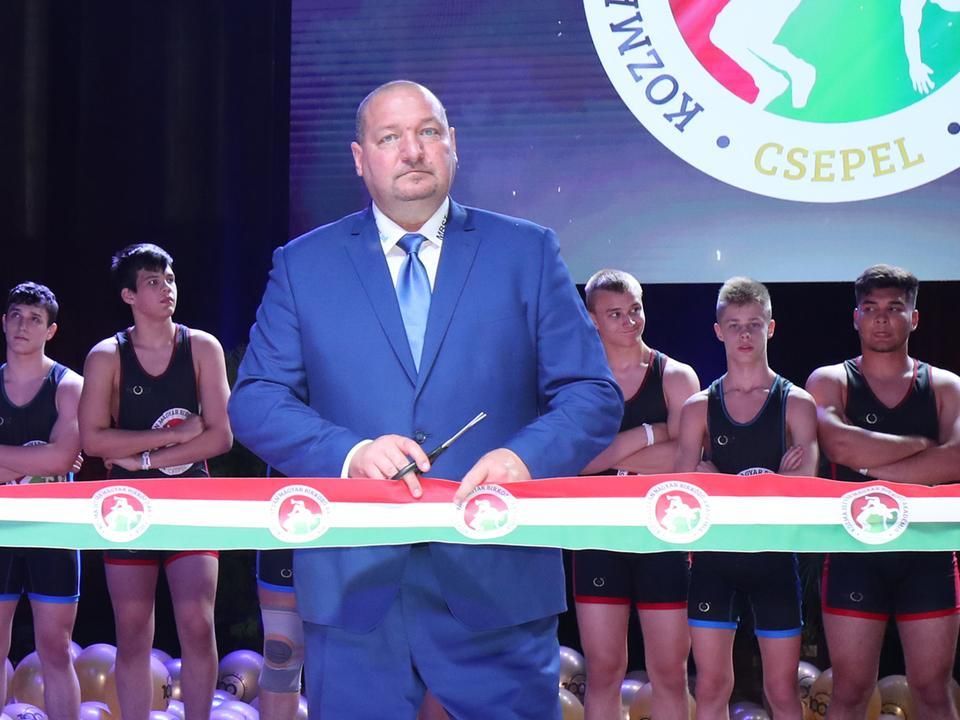 President of the Hungarian Wrestling Federation, Szilárd Németh (Photo: Hédi Tumbász)
CLICK ON THE PICTURE TO OPEN GALLERY!