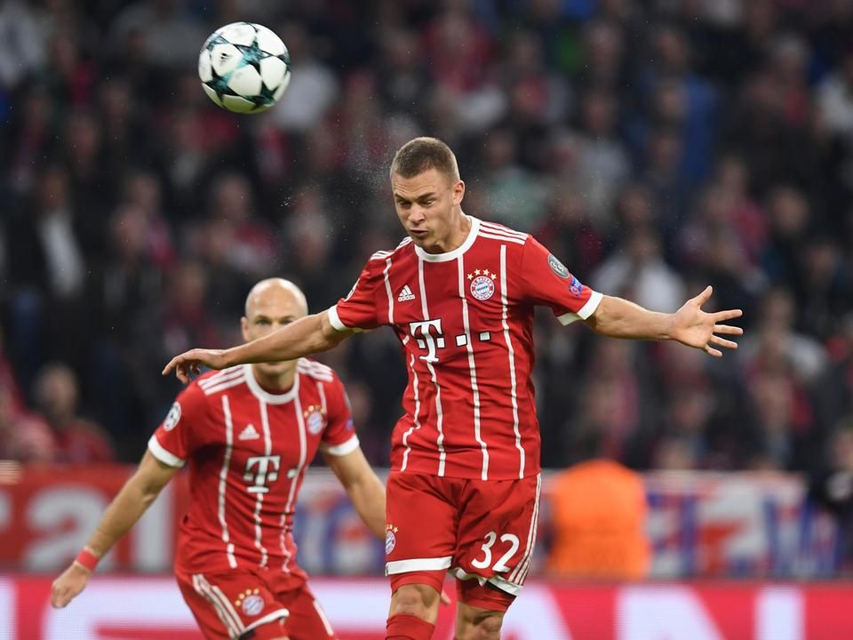 Joshua Kimmich kulcsszerepet játszott a Bayern győzelmében (Fotó: AFP)