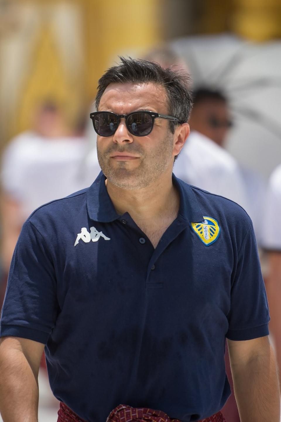 Andrea Radrizzani, a Leeds United olasz tulajdonosa nagyobb szerepet kap, mint maga Bielsa (Fotó: AFP)