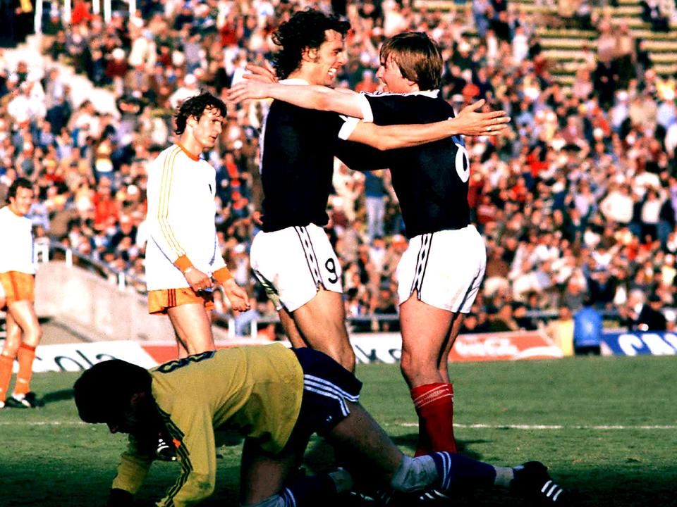 Az 1978-as világbajnokságon Hollandia ellen gólt szerzett (Fotó:Getty Images)
